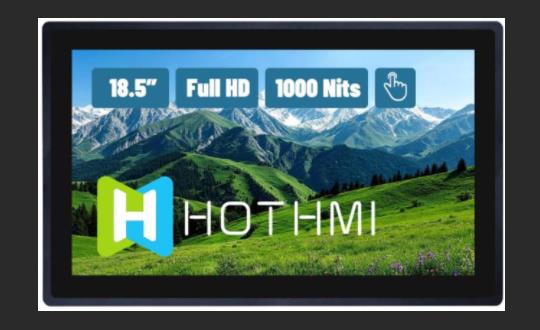 New Product:18.5 inch FHD industrial monitor